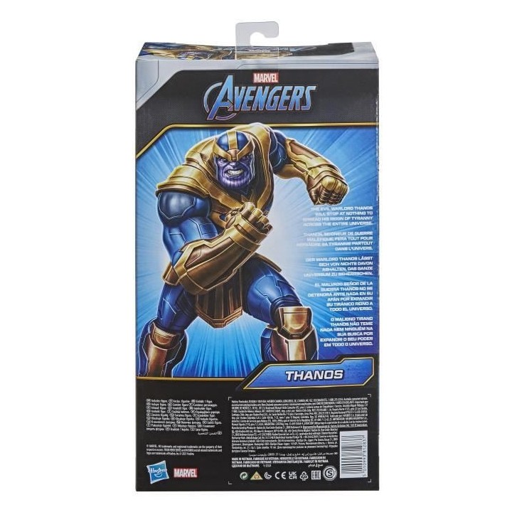 AVENGERS - Figurine Thanos - Titan Hero Series Blast Gear Deluxe de 30