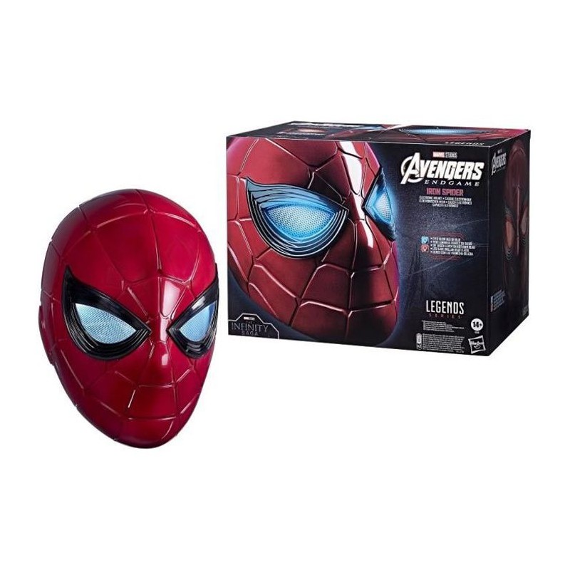 MARVEL LEGENDS Series - Casque électronique Iron Spider