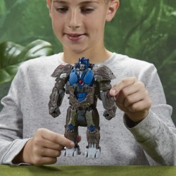 Transformers: Rise of the Beasts, figurine convertible Smash Changer Optimus Primal de 22,5 cm, a partir de 6 ans