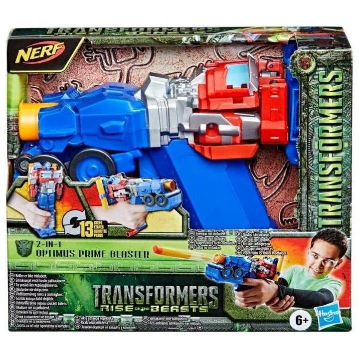 Nerf Blaster 2 en 1 Optimus Prime - Transformers: Rise of the Beasts