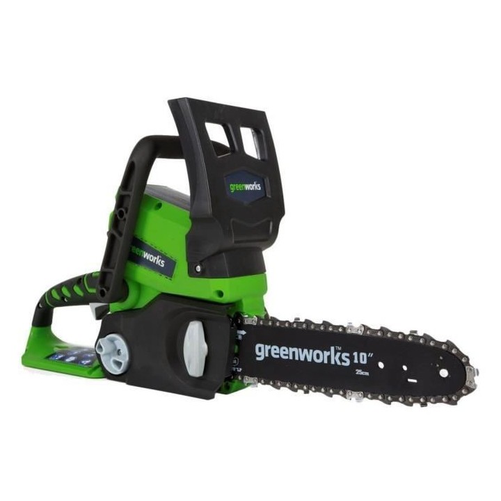 Greenworks Tronçonneuse sans batterie 24 V G24CS25 25 cm 2000007