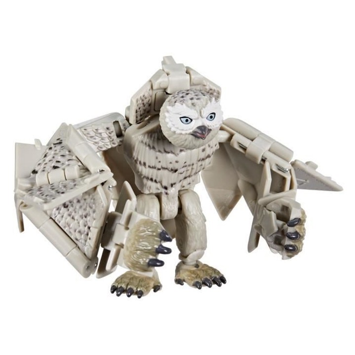 Figurine de collection ours-hibou blanc convertible en d20 géant, mon