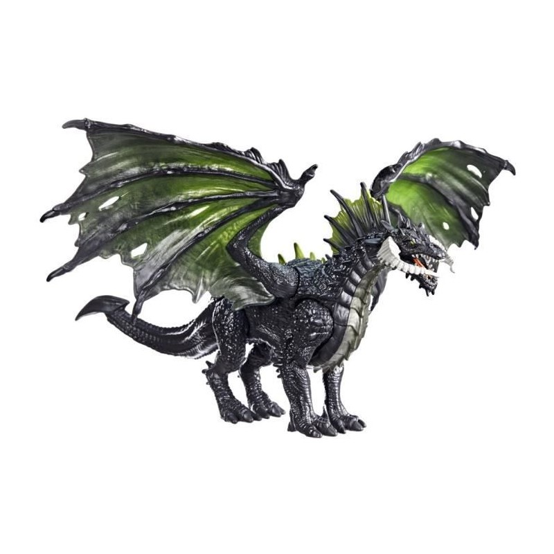 Dungeons & Dragons, figurine articulée de 28 cm du dragon noir Rakor inspirée du film