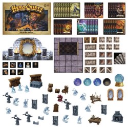 HeroQuest Pack de quete Le mage du miroir - jeu de rôle - jeu de plateau - systeme de jeu HeroQuest requis - Avalon Hill