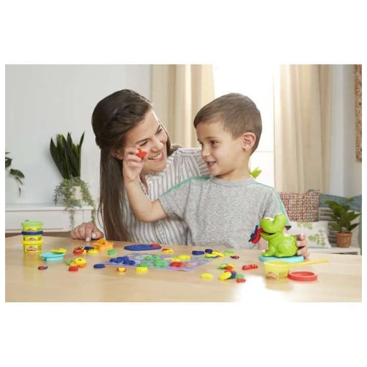 Play-Doh classique La grenouille des couleurs - 4 pots de pâte a mod