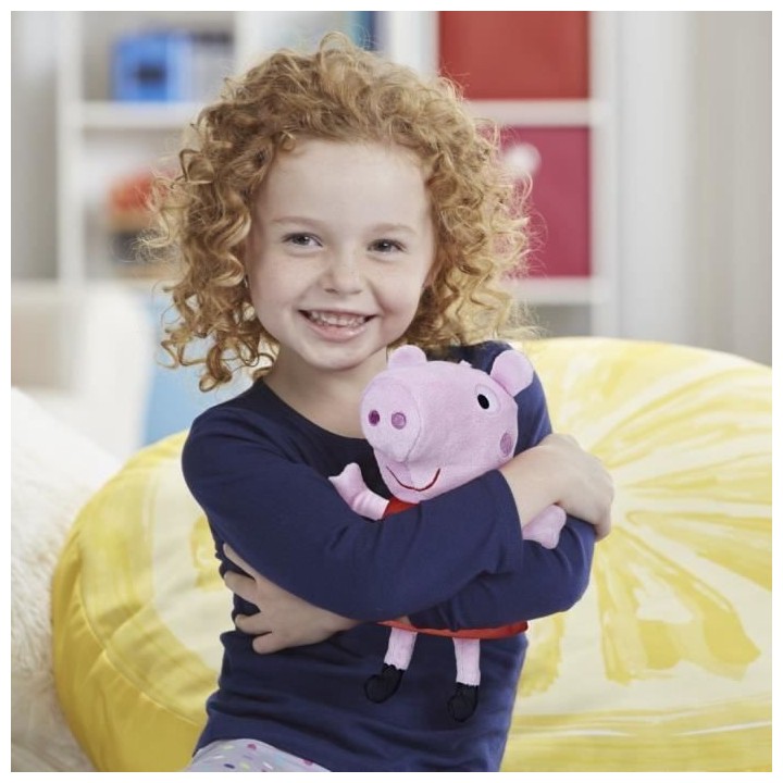 Peppa Pig Peluche Peppa rigole