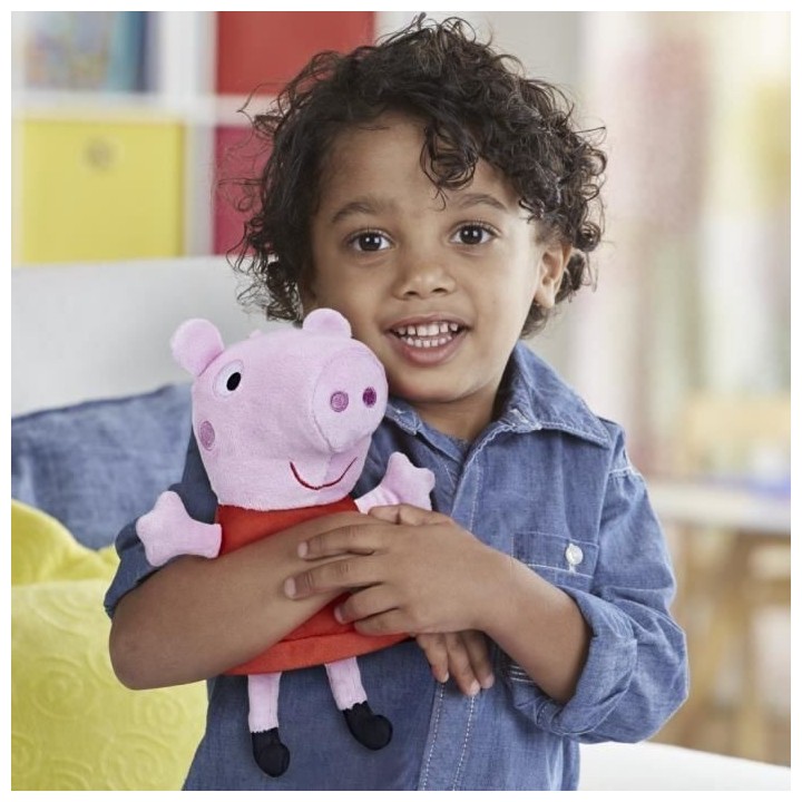 Peppa Pig Peluche Peppa rigole