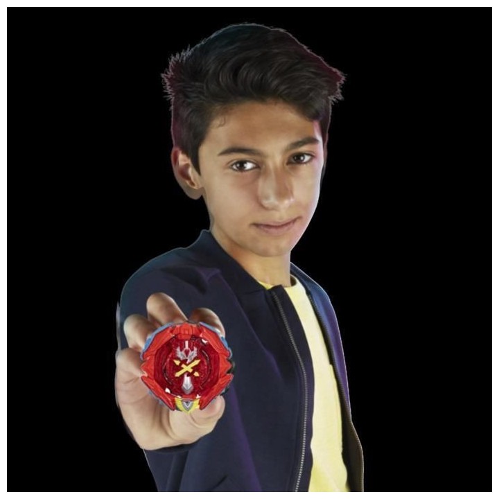 Beyblade Burst QuadStrike, pack Lanceur puissance et vitesse Xcalius,