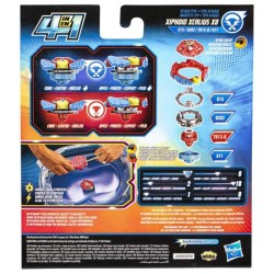 Beyblade Burst QuadStrike, pack Lanceur puissance et vitesse Xcalius, ensemble de combat avec lanceur Xcalius et toupie