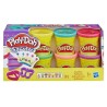 PLAY-DOH - Pâte a Paillettes - 6 Pots de 56 g de pâte PLAY-DOH - atoxique