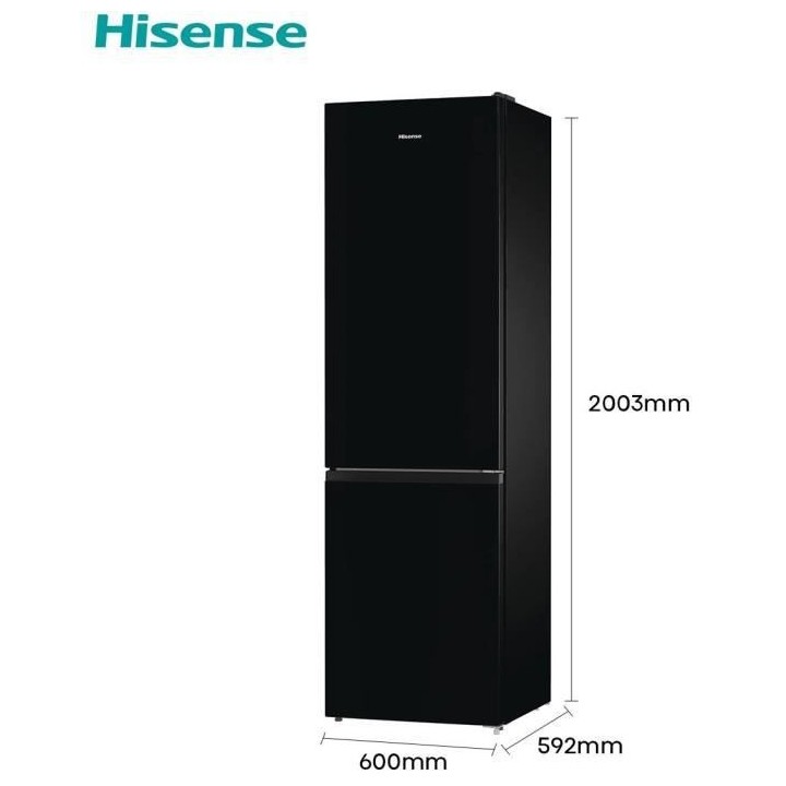 Réfrigérateur Combiné HISENSE RB434N4ABF - 331 L – L59,5cm x H200