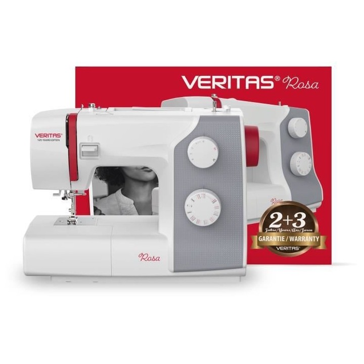 VERITAS ROSA - Machine a coudre 23 programmes - Boutonniere automatiqu