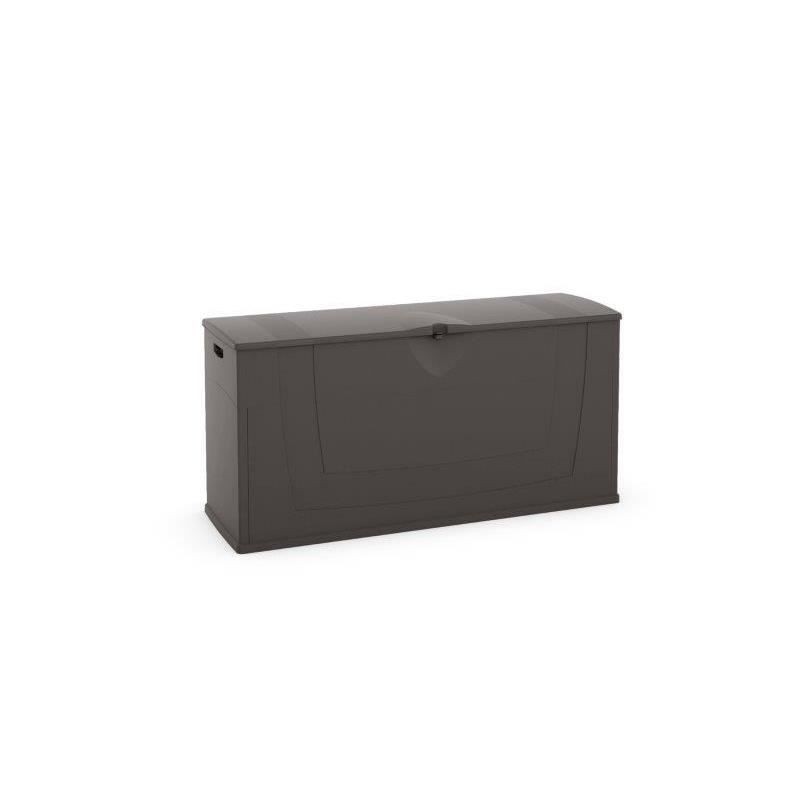 KETER | COFFRE DE RANGEMENT KARISMA (PAL DE 32), Bricolage, Gris Anthracite, 119 x 40 x 58 cm