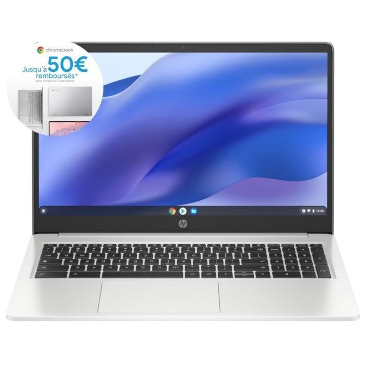 PC Portable HP Chromebook 15a-na0012nf - 15,6 FHD - Celeron N4500 - RA