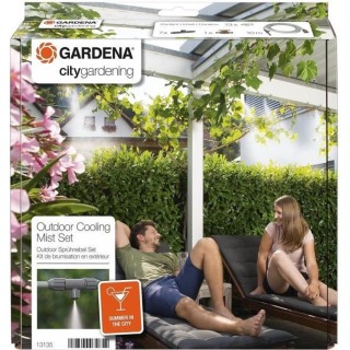 GARDENA Kit brumisateur pour terrasses et balcons – Installation fac