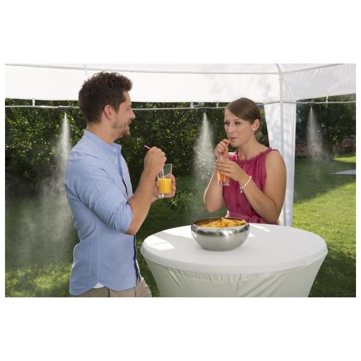 GARDENA Kit brumisateur pour terrasses et balcons – Installation fac