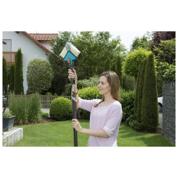 GARDENA Balai tete de loup Combisystem - Brosse haute qualité – Bo