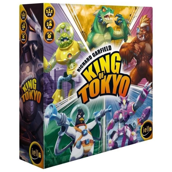 King of Tokyo - Jeu de société - jeu de réflexion - IELLO