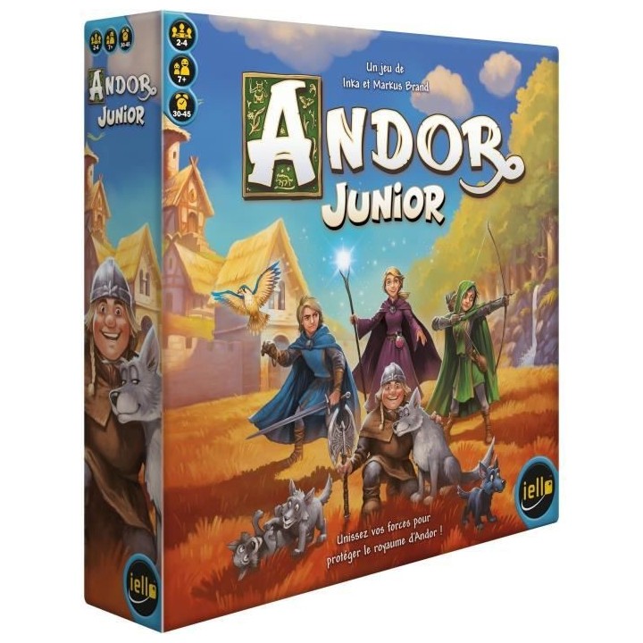 ANDOR JUNIOR - Jeu de société - Aventure - IELLO - 51703