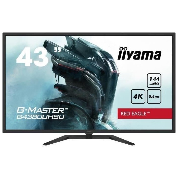 Ecran PC Gamer - IIYAMA G4380UHSU-B1 - G-MASTER - 43 4K - Dalle VA - 0