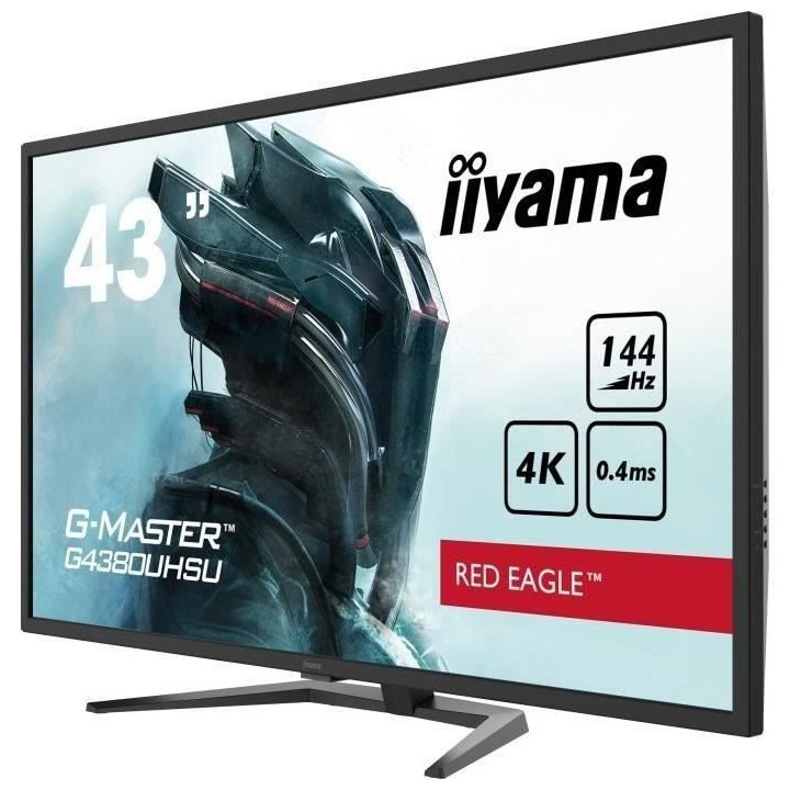 Ecran PC Gamer - IIYAMA G4380UHSU-B1 - G-MASTER - 43 4K - Dalle VA - 0