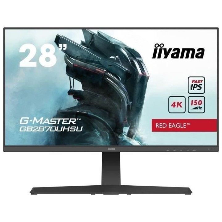 Ecran PC Gamer - IIYAMA GB2870UHSU-B1 - G-MASTER - 28 4K - Dalle Fast
