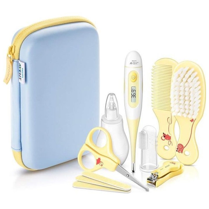 PHILIPS AVENT SCH400/00 Trousse de soin bébé - Jaune et bleue
