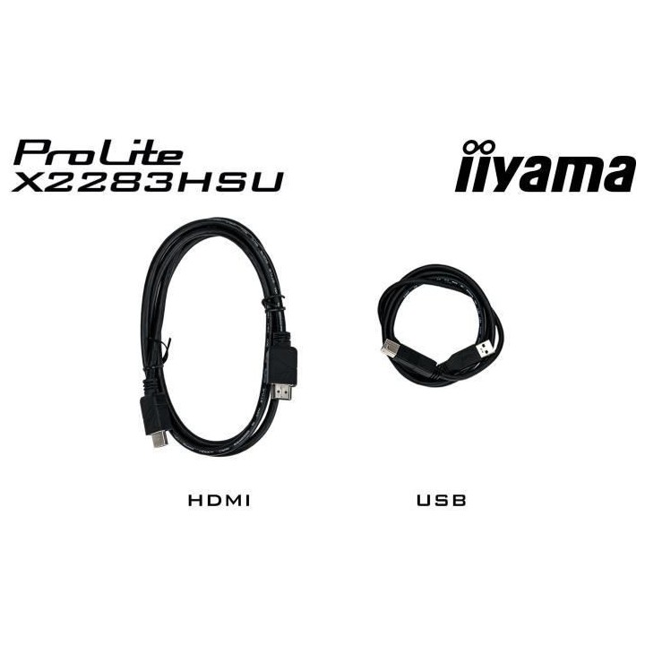Ecran PC - IIYAMA Prolite X2283HSU-B1 - 21.5 FHD - Dalle VA - 1 ms - 7