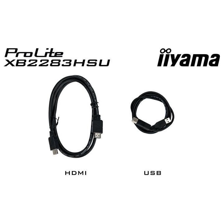 Ecran PC - IIYAMA Prolite X2283HSU-B1 - 21.5 FHD - Dalle VA - 1 ms - 7