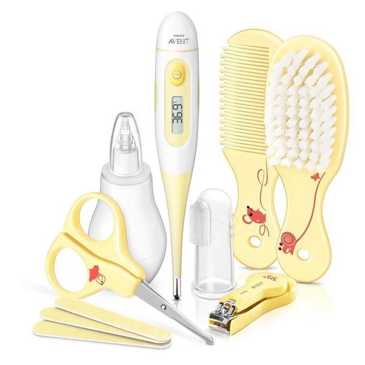 PHILIPS AVENT SCH400/00 Trousse de soin bébé - Jaune et bleue