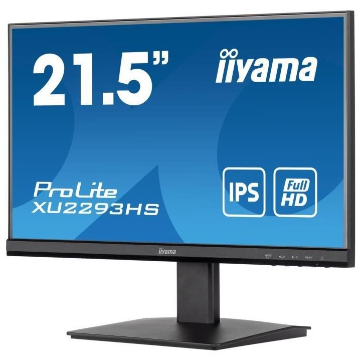 Ecran PC - IIYAMA XU2293HS-B5 - 22 FHD - Dalle IPS - 3 ms - 75Hz - HDM