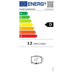 Ecran PC - IIYAMA XU2293HS-B5 - 22 FHD - Dalle IPS - 3 ms - 75Hz - HDMI / DisplayPort