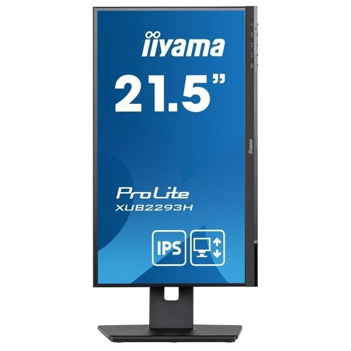 Ecran PC - IIYAMA XUB2293HS-B5 - 22 FHD - Dalle IPS - 3 ms - 75Hz - HD