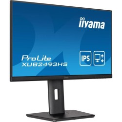 Ecran PC - IIYAMA ProLite XUB2493HS-B5 - 24 FHD - Dalle IPS - 4 ms - 75Hz - HDMI / DisplayPort - Pied réglable en hauteur