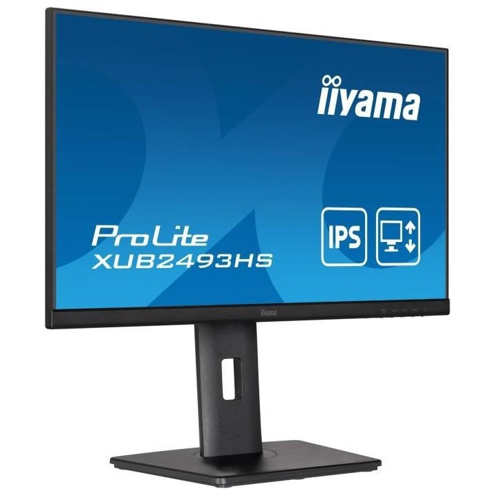 Ecran PC - IIYAMA ProLite XUB2493HS-B5 - 24 FHD - Dalle IPS - 4 ms - 7