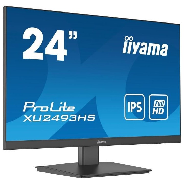Ecran PC - IIYAMA XU2493HS-B5 - 24 FHD - Dalle IPS - 4 ms - 75Hz - HDM