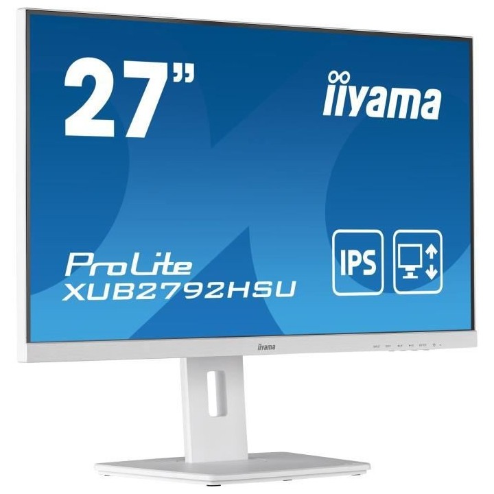 Ecran PC - IIYAMA XUB2792HSU-W5 - 27 FHD - Dalle IPS - 4 ms - 75Hz - H