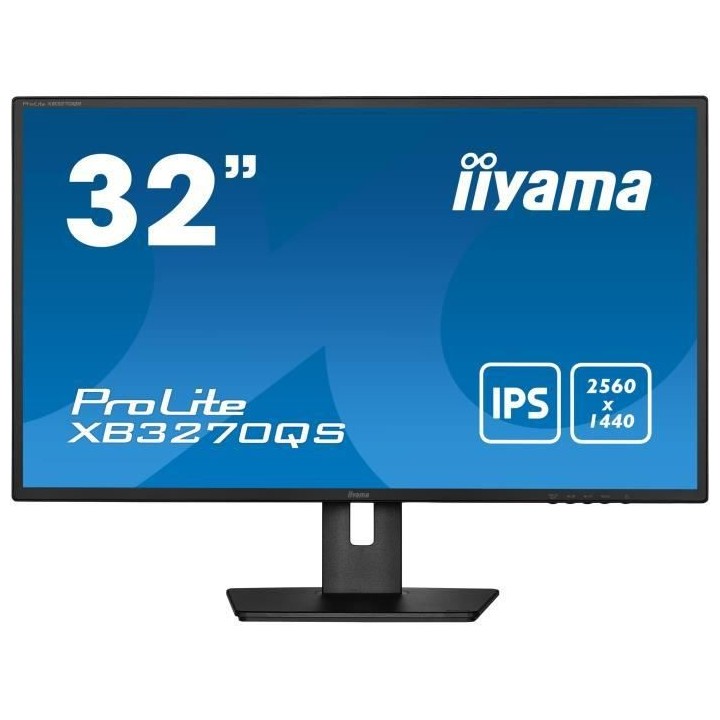 Ecran PC - IIYAMA XB3270QS-B5 - 32 WQHD - Dalle IPS - 4 ms - 60Hz - HD