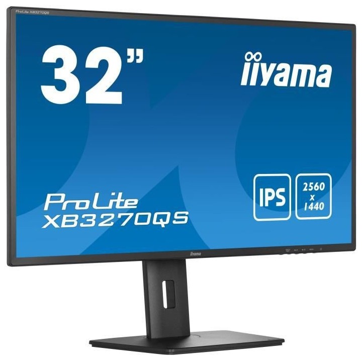 Ecran PC - IIYAMA XB3270QS-B5 - 32 WQHD - Dalle IPS - 4 ms - 60Hz - HD