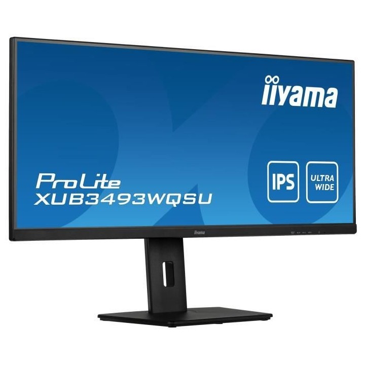 Ecran PC - IIYAMA XUB3493WQSU-B5 - 34 UWQHD - Dalle IPS - 4 ms - 75Hz