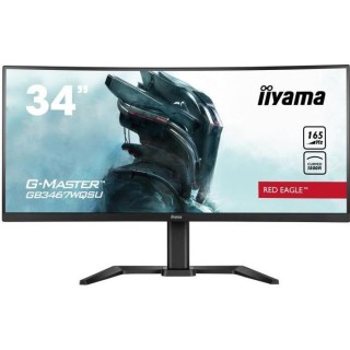 Ecran PC Gamer incurvé - IIYAMA G-Master Red Eagle GB3467WQSU-B5 - 34