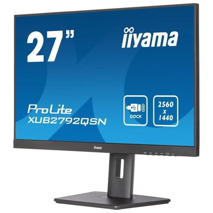 Ecran PC - IIYAMA Prolite XUB2792QSN-B5 - 27 WQHD - Dalle IPS - 4 ms -