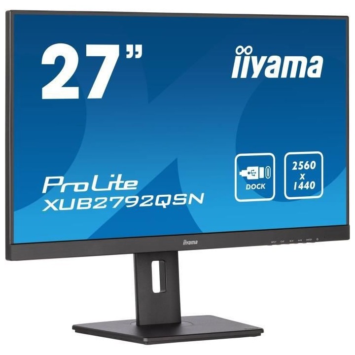 Ecran PC - IIYAMA Prolite XUB2792QSN-B5 - 27 WQHD - Dalle IPS - 4 ms -