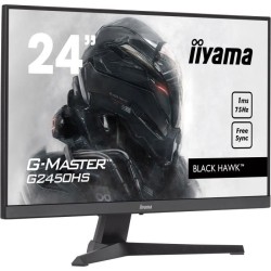 Ecran PC Gamer - IIYAMA G-Master Black Hawk G2450HS-B1 - 24 FHD - Dalle VA - 1ms - 75Hz - HDMI / DisplayPort - FreeSync