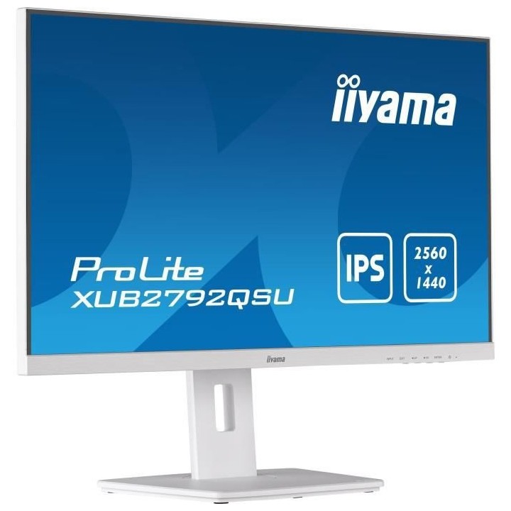 Ecran PC - IIYAMA Prolite XUB2792QSU-W5 - 27 WQHD - Dalle IPS - 5 ms -