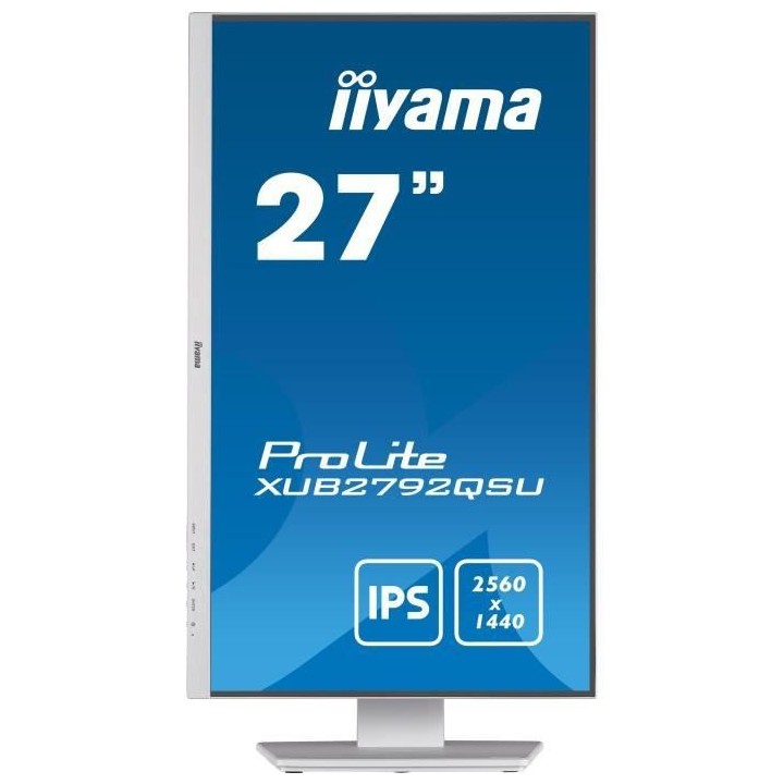 Ecran PC - IIYAMA Prolite XUB2792QSU-W5 - 27 WQHD - Dalle IPS - 5 ms -