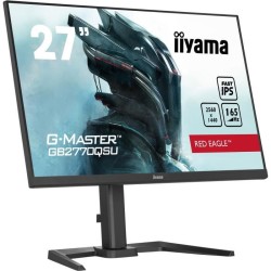 Ecran PC Gamer - IIYAMA G-Master Red Eagle GB2770QSU-B5 - 27 WQHD - Dalle IPS - 0.5ms - 165Hz - HDMI / DisplayPort / USB - FreeS