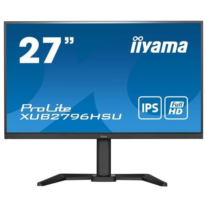 Ecran PC - IIYAMA XUB2796HSU-B5 - 27 FHD - Dalle IPS - 1 ms - 75Hz - H