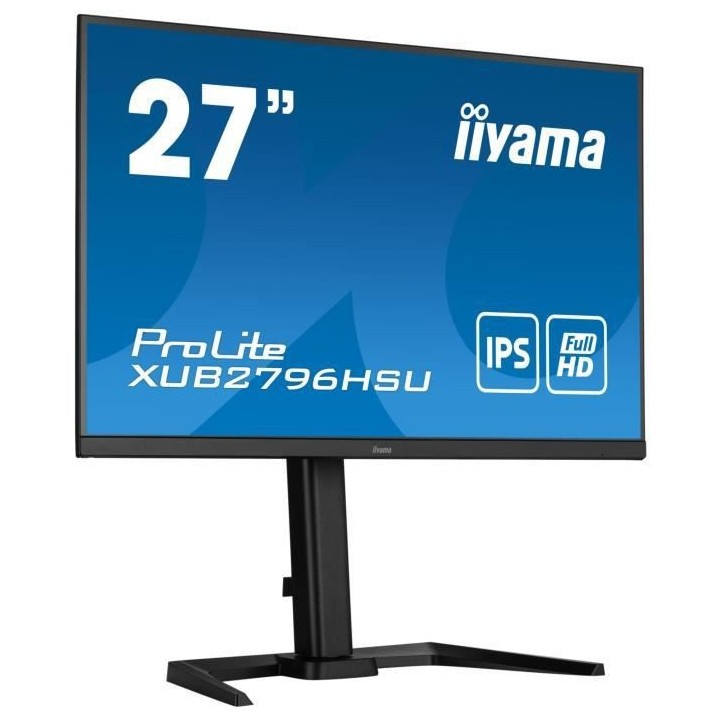 Ecran PC - IIYAMA XUB2796HSU-B5 - 27 FHD - Dalle IPS - 1 ms - 75Hz - H