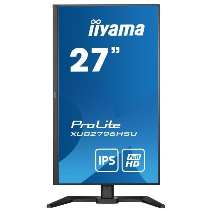Ecran PC - IIYAMA XUB2796HSU-B5 - 27 FHD - Dalle IPS - 1 ms - 75Hz - H